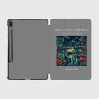 Thumbnail for VINTAGE G4187 - The Lantern Anchorage - Designed iPad & Samsung Tablet Cases design on gray samsung