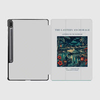 Thumbnail for VINTAGE G4187 - The Lantern Anchorage - Designed iPad & Samsung Tablet Cases design on lightgray samsung