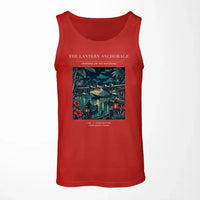 Thumbnail for VINTAGE G4187 - The Lantern Anchorage - Designed Tank Tops design on red