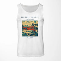 Thumbnail for VINTAGE G4192 - The Trapper's Taxi - Designed Tank Tops design on white