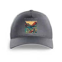 Thumbnail for VINTAGE G4193 - The River Bar Landing - Printed Hat design on gray