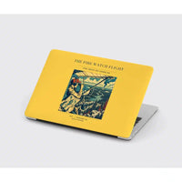 Thumbnail for VINTAGE G4194 - The Fire Watch Flight - Designed MacBook Cases design on yellow