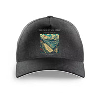 Thumbnail for VINTAGE G4196 - The Mountain Strip - Printed Hat design on black