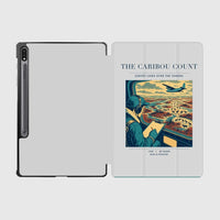 Thumbnail for VINTAGE G4198 - The Caribou Count - Designed iPad & Samsung Tablet Cases design on lightgray samsung