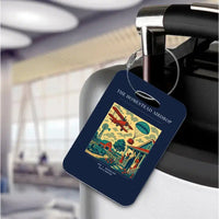 Thumbnail for VINTAGE G4199 - The Homestead Airdrop - Acrylic Luggage Tags design on navyblue