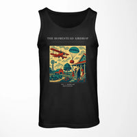 Thumbnail for VINTAGE G4199 - The Homestead Airdrop - Designed Tank Tops design on black