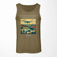 Thumbnail for VINTAGE G4201 - The Checkerboard Fields - Designed Tank Tops design on greenarmy