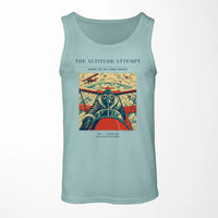 Thumbnail for VINTAGE G4202 - The Altitude Attempt - Designed Tank Tops design on lightgreen