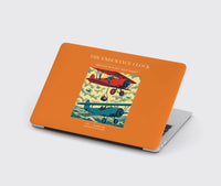 Thumbnail for VINTAGE G4203 - The Endurance Clock - Designed MacBook Cases design on orange