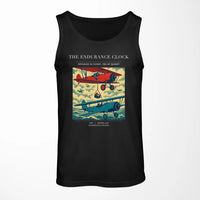 Thumbnail for VINTAGE G4203 - The Endurance Clock - Designed Tank Tops design on black