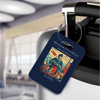 Thumbnail for VINTAGE G4204 - The Polar Sun Compass - Acrylic Luggage Tags design on navyblue