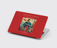 Thumbnail for VINTAGE G4204 - The Polar Sun Compass - Designed MacBook Cases design on red