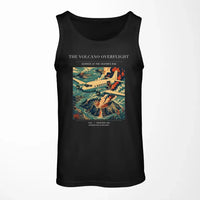 Thumbnail for VINTAGE G4206 - The Volcano Overflight - Designed Tank Tops design on black