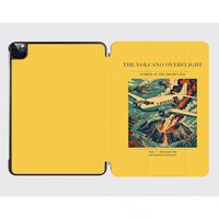 Thumbnail for VINTAGE G4206 - The Volcano Overflight - Designed iPad & Samsung Tablet Cases design on yellow ipad