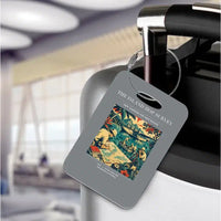 Thumbnail for VINTAGE G4209 - The Island Hop Survey - Acrylic Luggage Tags design on gray