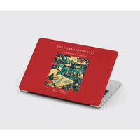 Thumbnail for VINTAGE G4209 - The Island Hop Survey - Designed MacBook Cases design on red