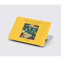 Thumbnail for VINTAGE G4209 - The Island Hop Survey - Designed MacBook Cases design on yellow