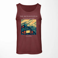 Thumbnail for VINTAGE G4212 - The Meteor Watch - Designed Tank Tops design on darkred