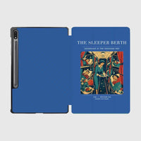 Thumbnail for VINTAGE G4216 - The Sleeper Berth - Designed iPad & Samsung Tablet Cases design on blue samsung
