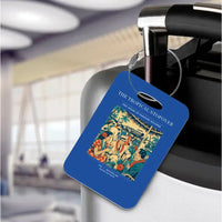 Thumbnail for VINTAGE G4225 - The Tropical Stopover - Acrylic Luggage Tags design on blue