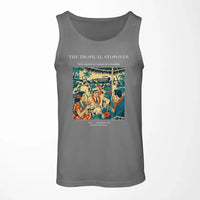 Thumbnail for VINTAGE G4225 - The Tropical Stopover - Designed Tank Tops design on gray
