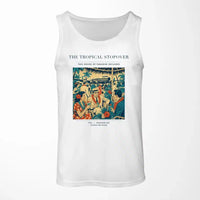 Thumbnail for VINTAGE G4225 - The Tropical Stopover - Designed Tank Tops design on white