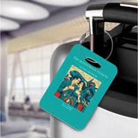 Thumbnail for VINTAGE G4227 - The Honeymoon Tickets - Acrylic Luggage Tags design on turquoise