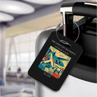 Thumbnail for VINTAGE G4228 - The First Jet Boarding - Acrylic Luggage Tags design on black