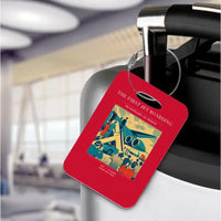 Thumbnail for VINTAGE G4228 - The First Jet Boarding - Acrylic Luggage Tags design on red