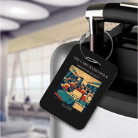 Thumbnail for VINTAGE G4229 - The Cabin Radio Hour - Acrylic Luggage Tags design on black
