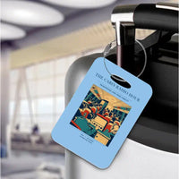 Thumbnail for VINTAGE G4229 - The Cabin Radio Hour - Acrylic Luggage Tags design on lightblue