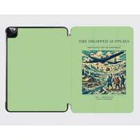 Thumbnail for VINTAGE G4234 - The Dropped Supplies - Designed iPad & Samsung Tablet Cases design on lightgreen ipad
