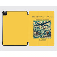 Thumbnail for VINTAGE G4234 - The Dropped Supplies - Designed iPad & Samsung Tablet Cases design on yellow ipad