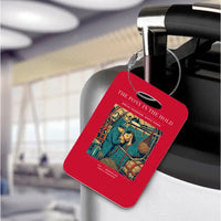 Thumbnail for VINTAGE G4235 - The Pony In The Hold - Acrylic Luggage Tags design on red