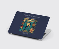 Thumbnail for VINTAGE G4235 - The Pony In The Hold - Designed MacBook Cases design on navyblue