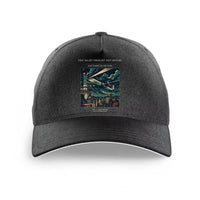 Thumbnail for VINTAGE G4248 - The Night Freight Departure - Printed Hat design on black