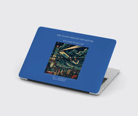 Thumbnail for VINTAGE G4248 - The Night Freight Departure - Designed MacBook Cases design on blue