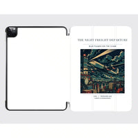 Thumbnail for VINTAGE G4248 - The Night Freight Departure - Designed iPad & Samsung Tablet Cases design on white ipad