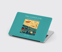 Thumbnail for VINTAGE G4249 - The Glider Tow - Designed MacBook Cases design on turquoise