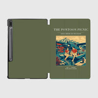 Thumbnail for VINTAGE G4250 - The Pontoon Picnic - Designed iPad & Samsung Tablet Cases design on greenarmy samsung