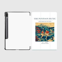 Thumbnail for VINTAGE G4250 - The Pontoon Picnic - Designed iPad & Samsung Tablet Cases design on white samsung