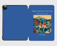 Thumbnail for VINTAGE G4250 - The Pontoon Picnic - Designed iPad & Samsung Tablet Cases design on blue ipad