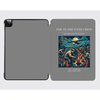Thumbnail for VINTAGE G4252 - The Flare Path Crew - Designed iPad & Samsung Tablet Cases design on gray ipad