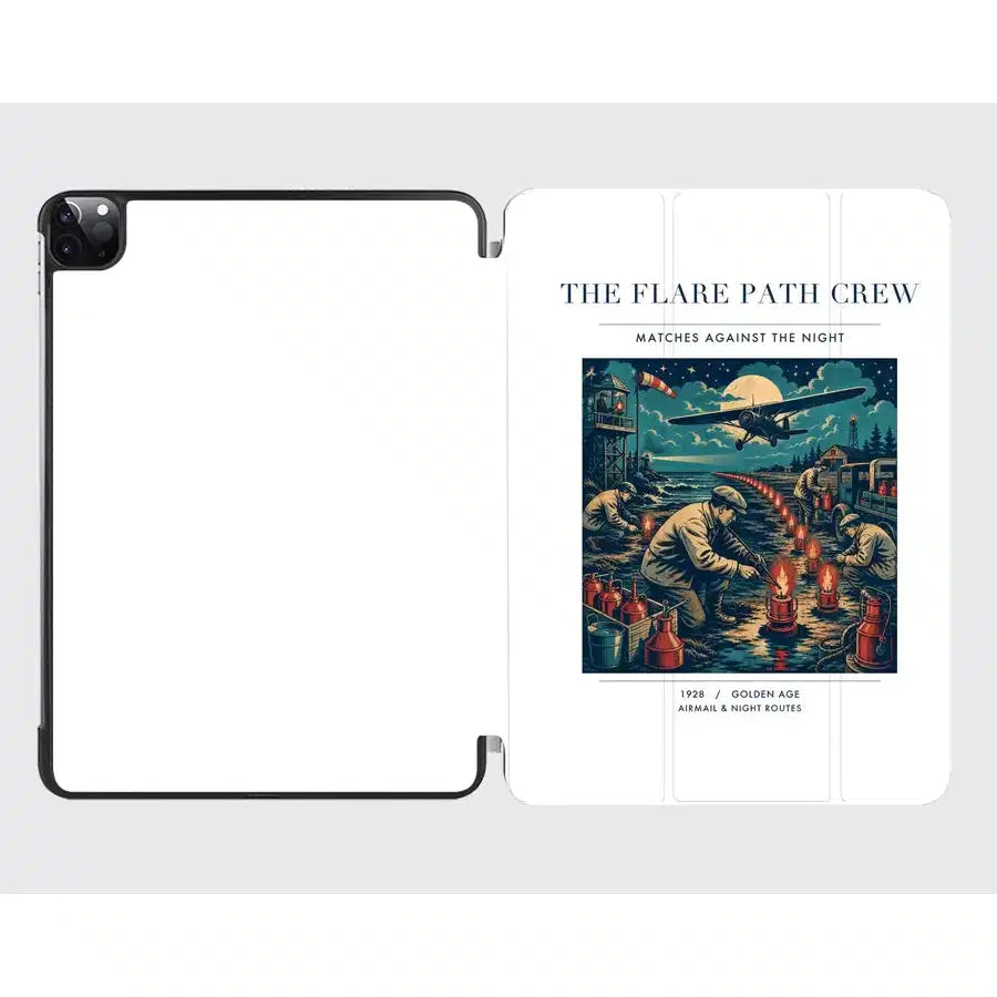 VINTAGE G4252 - The Flare Path Crew - Designed iPad & Samsung Tablet Cases design on white ipad