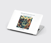 Thumbnail for VINTAGE G4253 - The Mountain Pass Gap - Designed MacBook Cases design on white