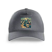 Thumbnail for VINTAGE G4255 - The Holiday Mail Rush - Printed Hat design on gray