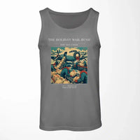 Thumbnail for VINTAGE G4255 - The Holiday Mail Rush - Designed Tank Tops design on gray