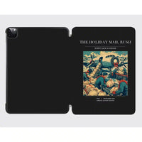 Thumbnail for VINTAGE G4255 - The Holiday Mail Rush - Designed iPad & Samsung Tablet Cases design on black ipad