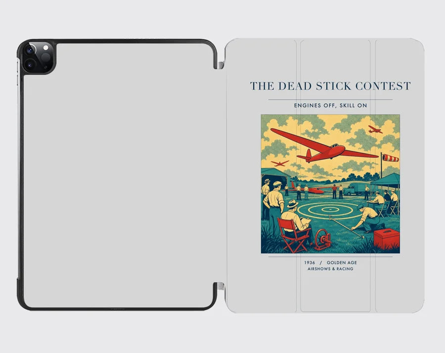 VINTAGE G4257 - The Dead Stick Contest - Designed iPad & Samsung Tablet Cases design on lightgray ipad