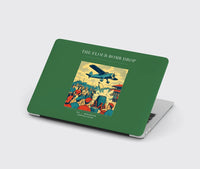 Thumbnail for VINTAGE G4259 - The Flour Bomb Drop - Designed MacBook Cases design on green